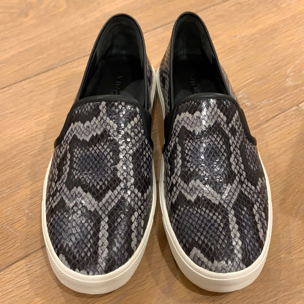 Vince Snake-Effect Leather Blair-5 Sneakers